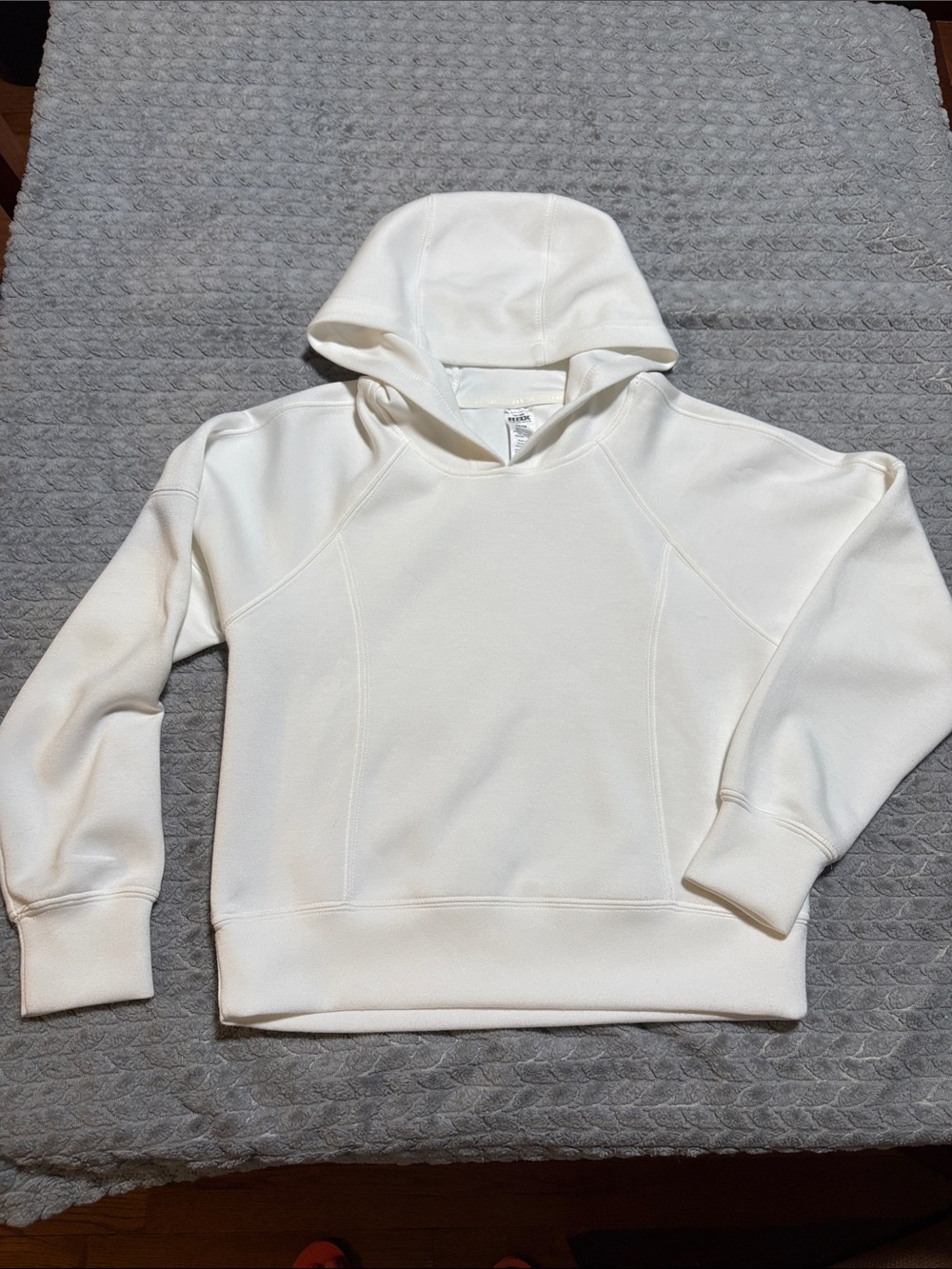 RBX Women's Cream Hooded Sweatshirt- So Soft Size XS